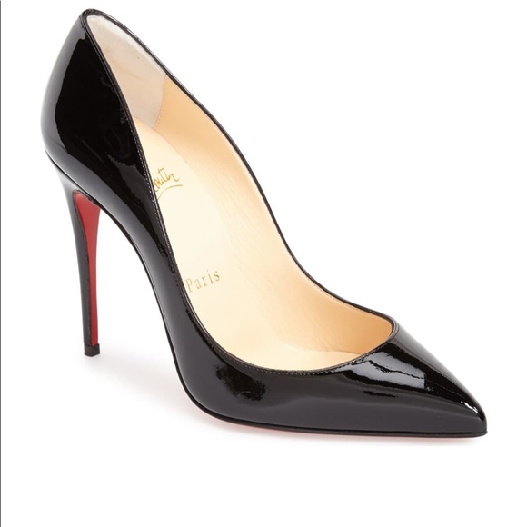 Christian Louboutin Shoes - Christian Louboutin's black patent Pigalle Follies